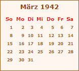 Ereignisse Mrz 1942