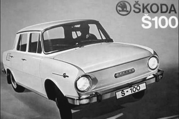 Skoda 100 Autowerbung 1970