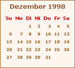 Der Dezember 1998