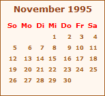 Der November 1995