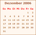 Ereignisse Dezember 2006