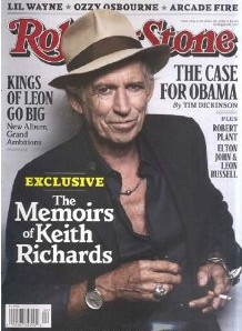 Keith Richard im Rolling Stone