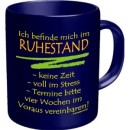 Kaffee Tasse Ruhestand