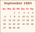 Der September 1885