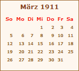 Ereignisse Mrz 1911