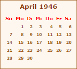 Ereignisse April 1946