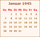 Ereignisse Januar 1945