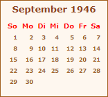 Ereignisse September 1946