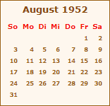 August 1952