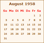 August 1958