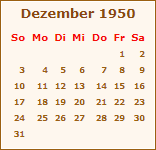 Dezember 1950