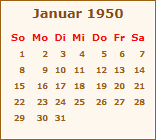 Januar 1950