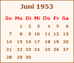 Ereignisse Juni 1953