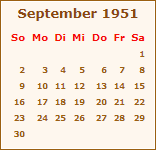 September 1951