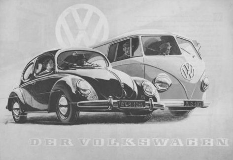 Volkswagen Prospekt 1951