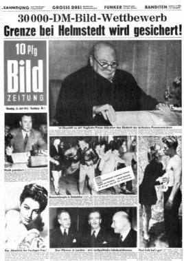 Bild Nr.1 Die erste Bildzeitung