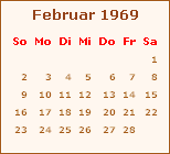 Ereignisse Februar 1960