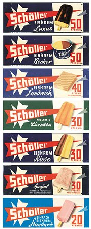 Schller Eiswerbung 1961