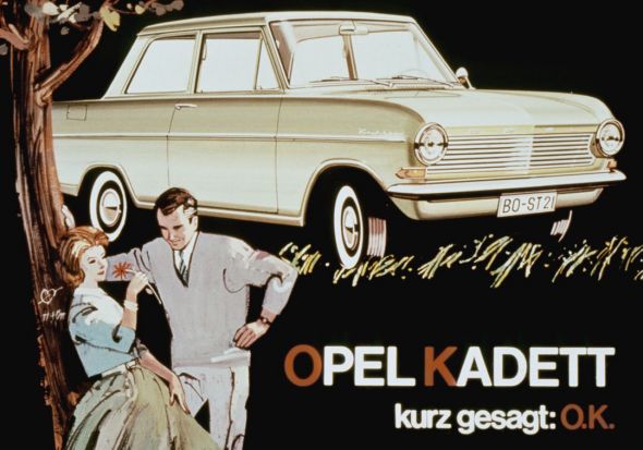 Opel Kadett Werbung 1962