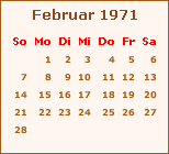 Februar 1971