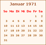 Januar 1971