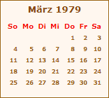 Ereignisse Mrz 1979