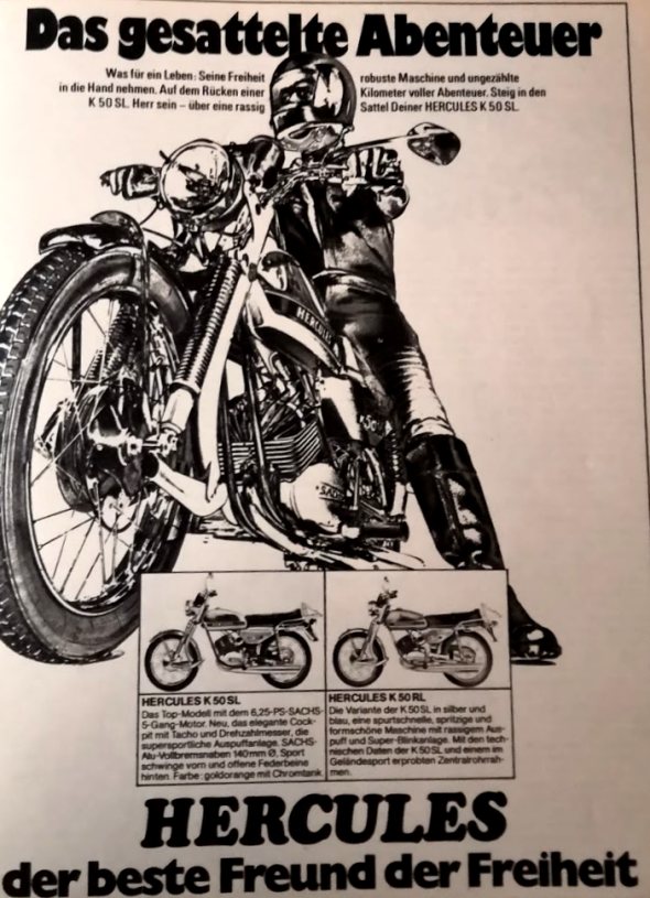 Hercules K 50 RL und K 50 SL