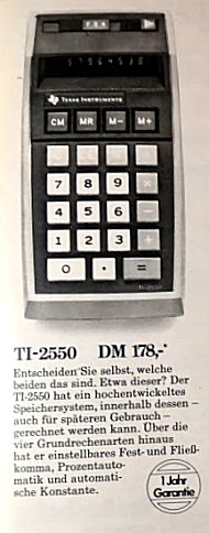 Texas Instruments TI-2550