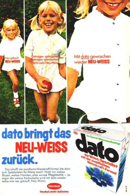 dato Waschmittel. Natürlich von Henkel.