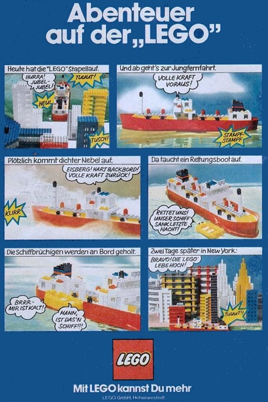 Lego reklame 1973
