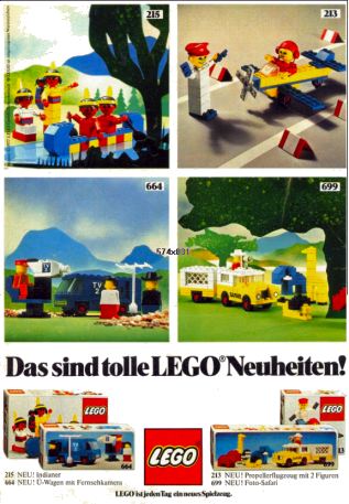 Lego Werbung 1977