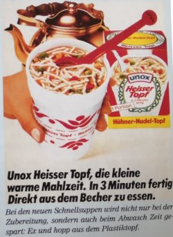 Unox Plastiktopf-Suppe