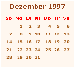 Ereignisse Dezember 1997