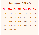 Der Januar 1995