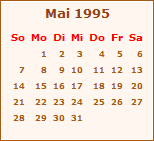 Kalender Mai 1990