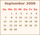 Ereignisse September 2008