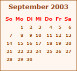 September 2003