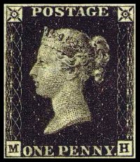 Die erste Briefmarke