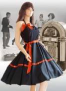 Pettycoat Kleid 50er Jahre